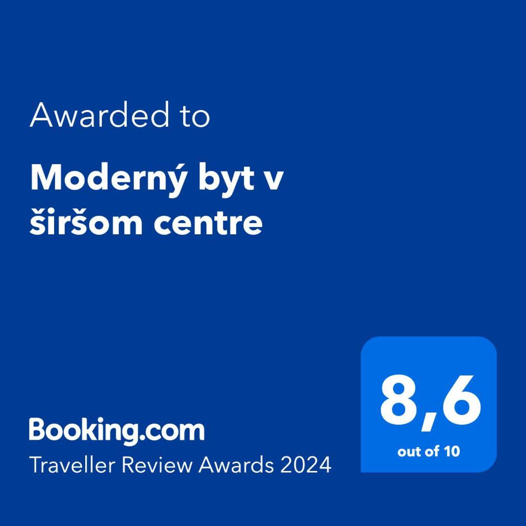 Moderny Byt V Sirsom Centre Apartment Bratislava Luaran gambar